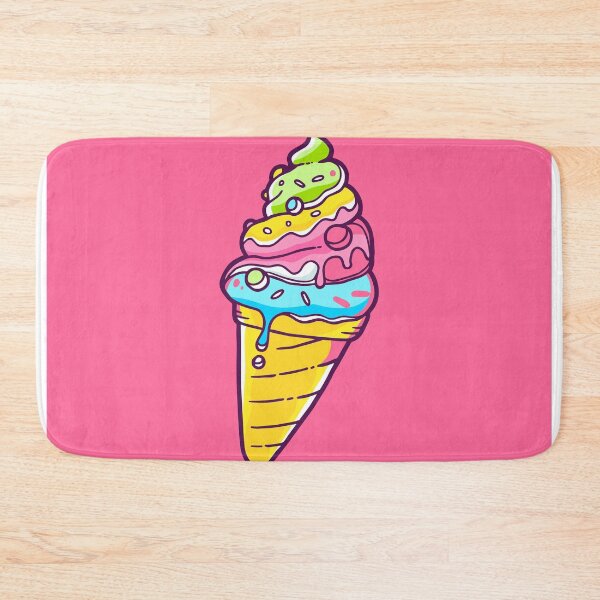 Item preview, Ice Cream Pink Background designed and sold by LuckyJoe.