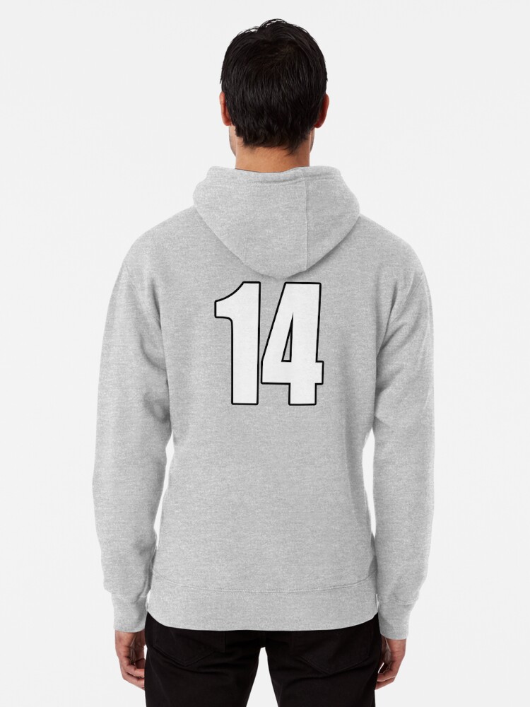 14 number fourteen - soccer sport shirt number Sticker by GeogDesigns