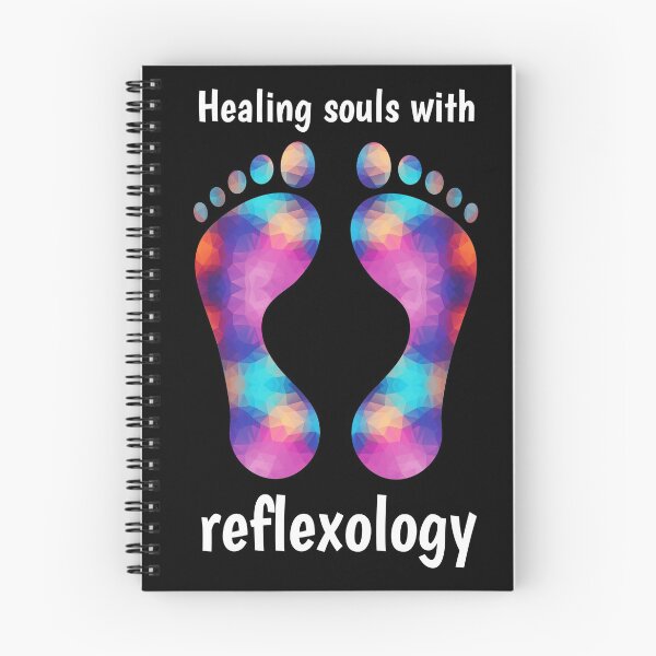 Item preview, Healing Souls with reflexology (white text) designed and sold by Onpointholistic.