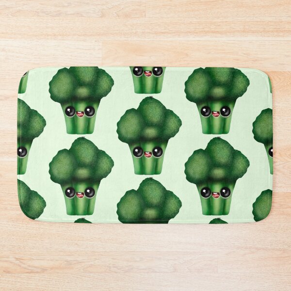 Item preview, Broccoli Kawaii Cute Food designed and sold by MMArtStudio.