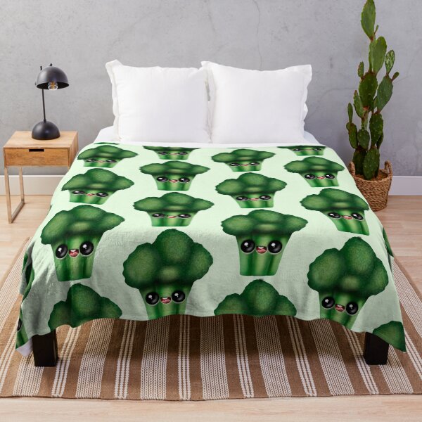 Item preview, Broccoli Kawaii Cute Food designed and sold by MMArtStudio.