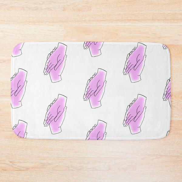 Item preview, Arnolfini Portrait Hand Detail, Hot Pink designed and sold by norellehannah.