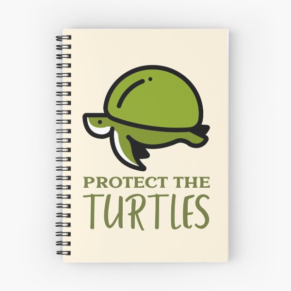 Item preview, Protect the Turtles Cute Turtle designed and sold by Telle Garcia.