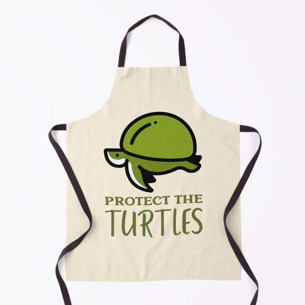 Item preview, Protect the Turtles Cute Turtle designed and sold by Telle Garcia.