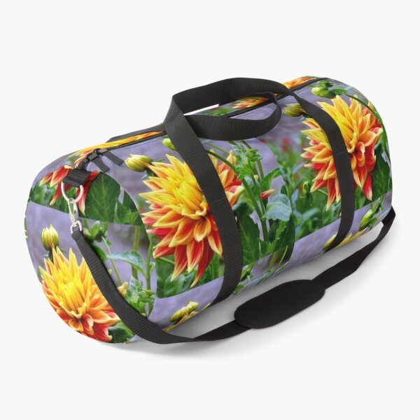 Item preview, Yellow & Red Dahlia - NZ designed and sold by AndreaEL.
