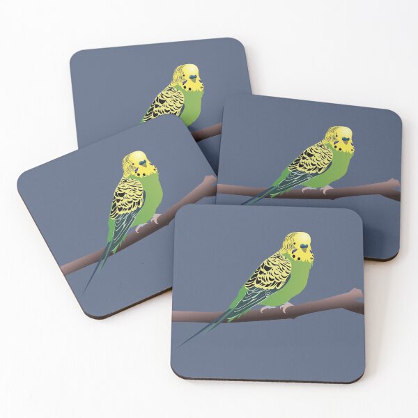 Item preview, Green Parakeet/Budgie designed and sold by KCPetPortraits.