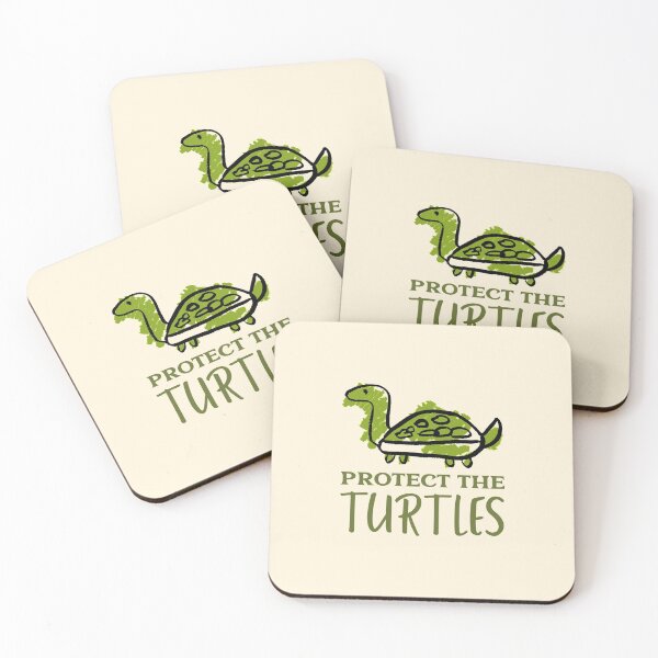 Item preview, Protect the Turtles Crayon Doodle designed and sold by Telle Garcia.