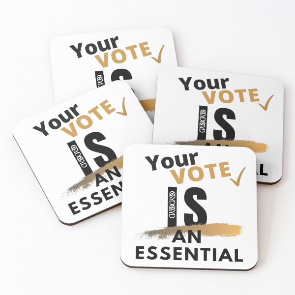 Item preview, Vote Election 2020 Ballot Democratic Republican Political Champaign American Patriotic Peace designed and sold by NoGrayDays1.