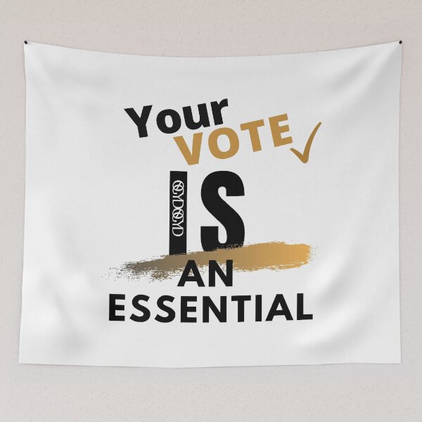 Item preview, Vote Election 2020 Ballot Democratic Republican Political Champaign American Patriotic Peace designed and sold by NoGrayDays1.