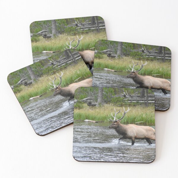 Item preview, Yellowstone wildlife elk designed and sold by David Garry.