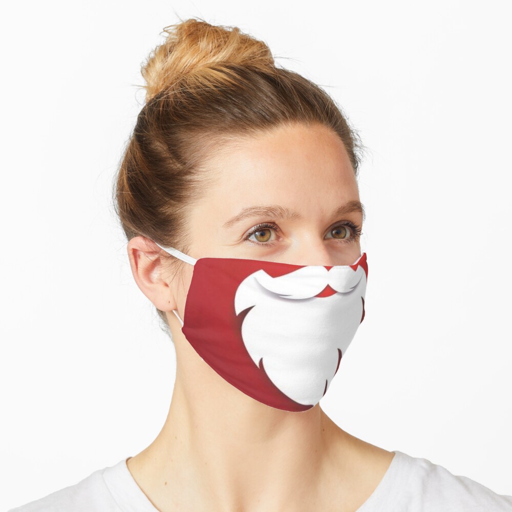 Máscara de Santa Barba Roja Mascarilla