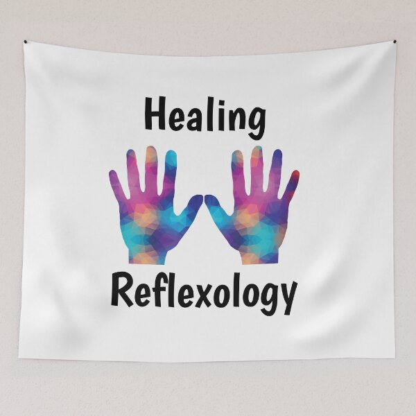 Item preview, Healing Reflexology (black text) designed and sold by Onpointholistic.