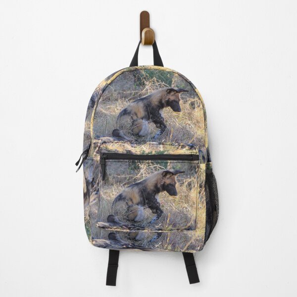 Item preview, Wild dog sitting with its pack designed and sold by SafariByMarisa.