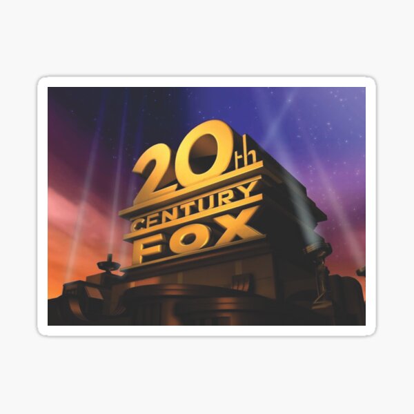 Century Fox Stickers Redbubble - zo th century fox logo roblox