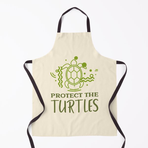 Item preview, Protect the Turtles Funky Turtle designed and sold by Telle Garcia.