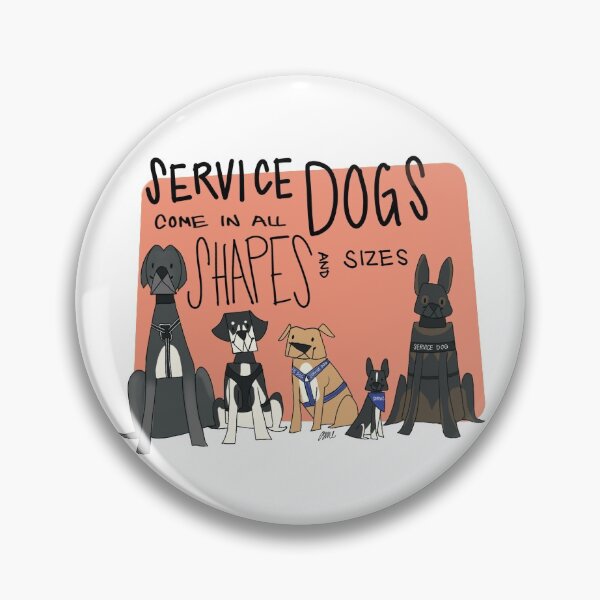 Item preview, Service Dog PSA designed and sold by Art-2-d2.