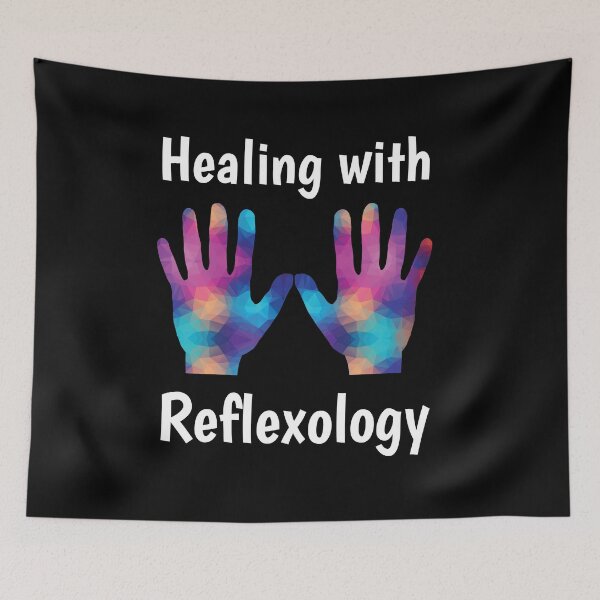 Item preview, Healing Reflexology (white text) designed and sold by Onpointholistic.