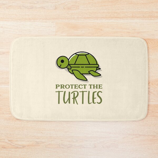 Item preview, Protect the Turtles Green Turtle designed and sold by Telle Garcia.