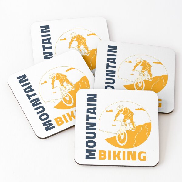 Item preview, Mountain Biking Text Wrap designed and sold by jacks-tees.