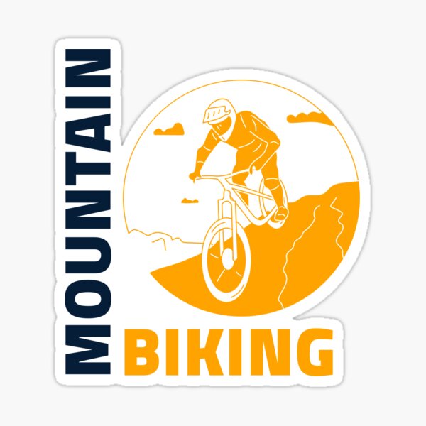 Item preview, Mountain Biking Text Wrap designed and sold by jacks-tees.