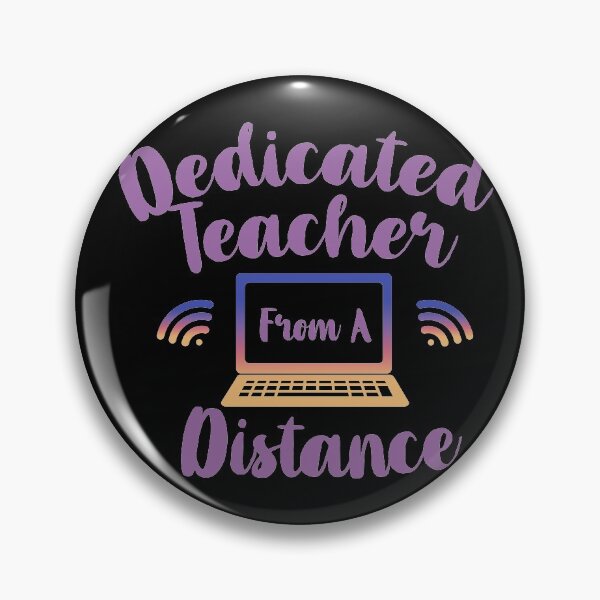 Item preview, Dedicated Teacher From A Distance designed and sold by ChezM1989.