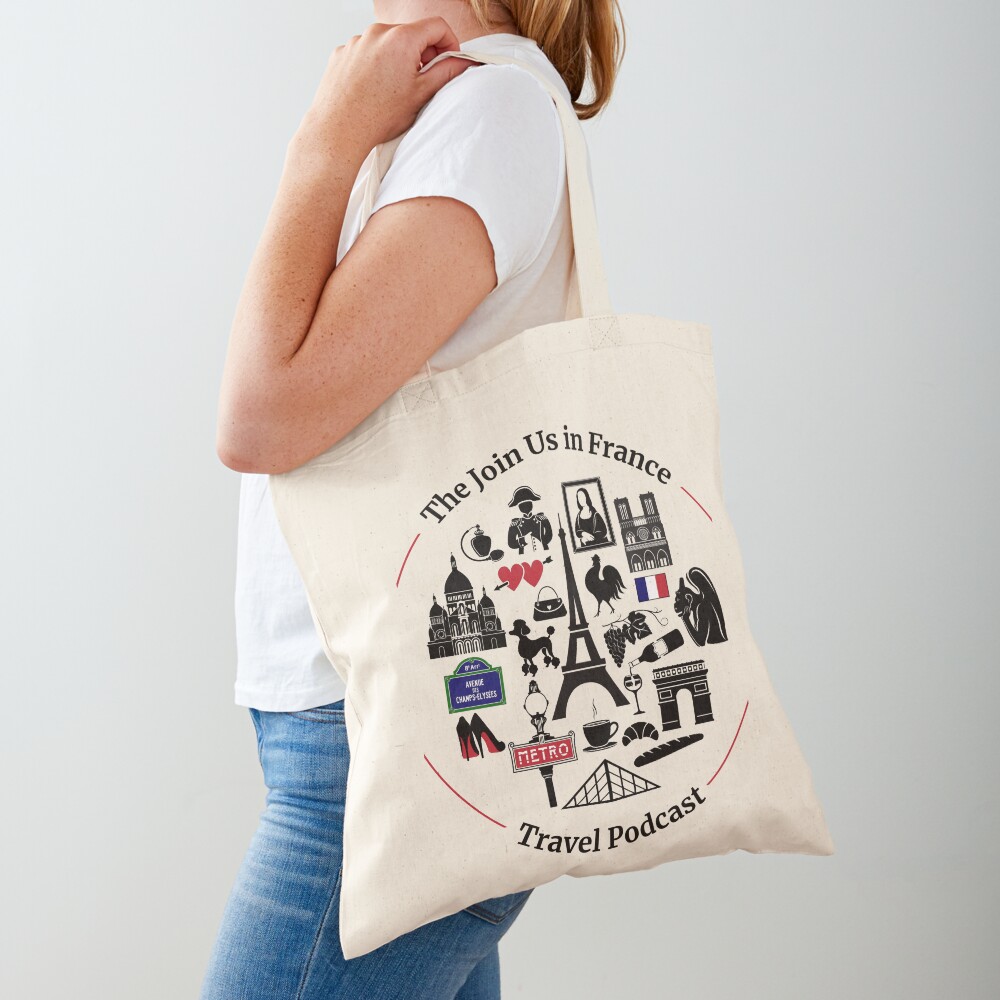 Join Us in France Logo Tote Bag