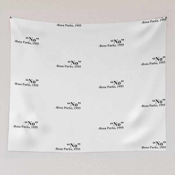 Item preview, “No” -Rosa Parks, 1955 ; Flawless-Fun designed and sold by Flawless-Fun.