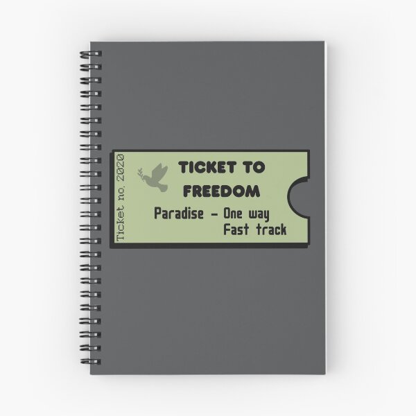 Item preview, Ticket to Freedom, Green, designed and sold by Funful.