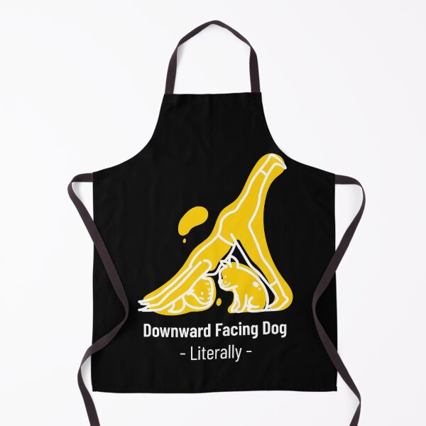 Item preview, Downward facing dog yoga asana Yoga girl - Funny yoga gift for woman- Gift for yoga lovers and dog lovers designed and sold by TamGustam.