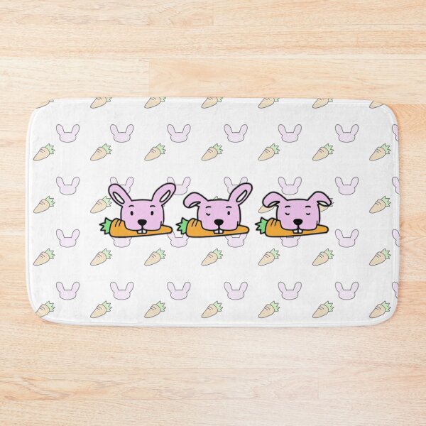 Item preview, CUTE RABBIT BUNNY WITH CARROTS designed and sold by LovelyRuky.
