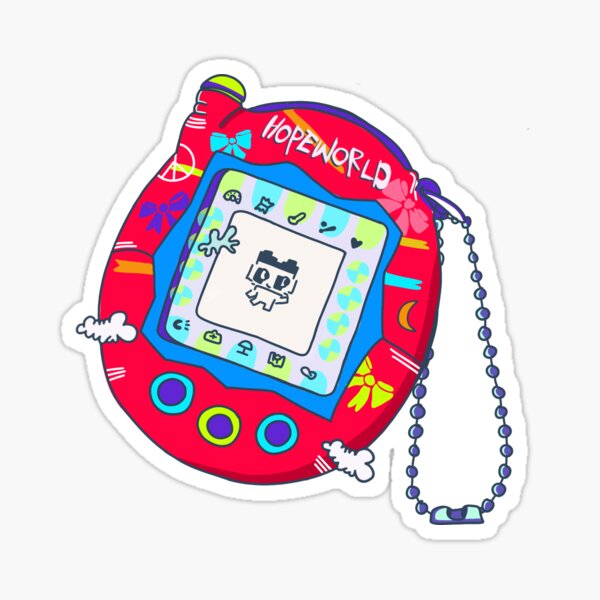 BTS Hope World Tamagotchi Sticker