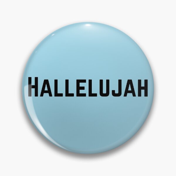 Aperçu de l'œuvre Hallelujah (noir) créée et vendue par OneCherubim.