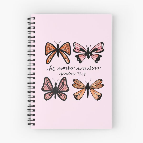 Item preview, Coral Butterflies Psalm 77:14 designed and sold by faithprints.