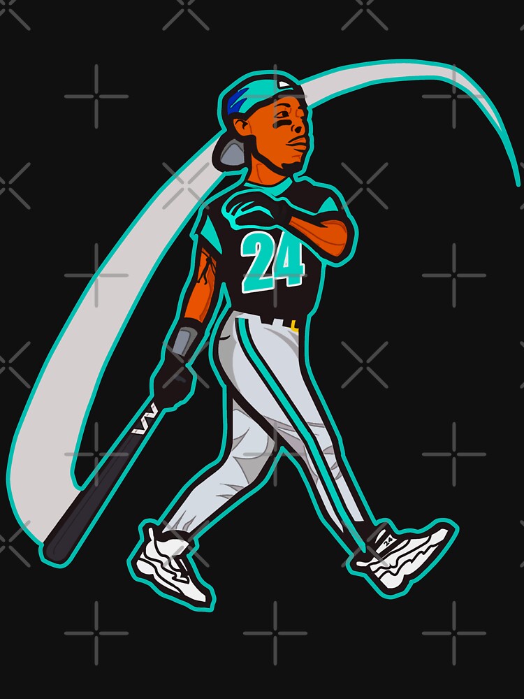 NEW Retro Ken Griffey Jr Seattle Mariners Green Throwback MLB