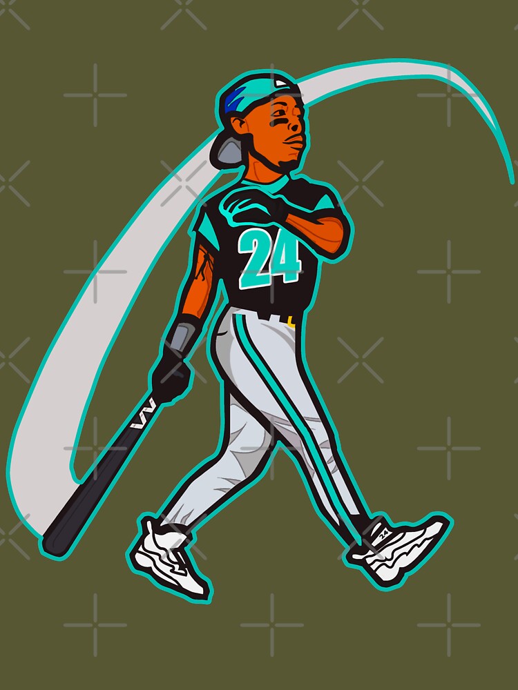 Ken Griffey Jr. Back-To by RatTrapTees, Redbubble in 2023