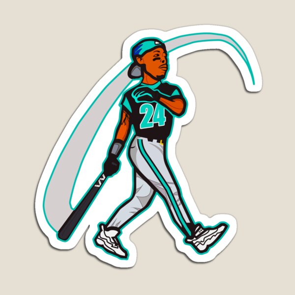 Ken Griffey Jr. Magnet for Sale by MorphingAlpha