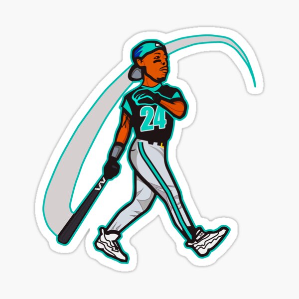 Ken Griffey Jr Sticker for Sale by annagyde