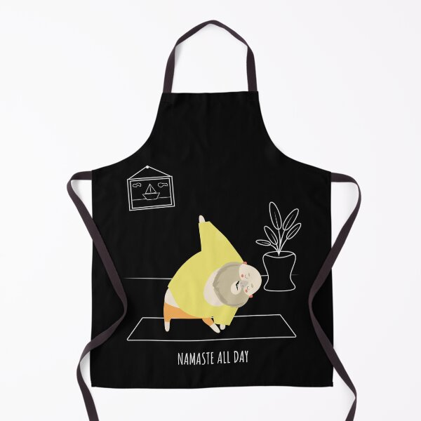 Item preview, "Namaste all day" yoga asana Yoga Life - Funny yoga gift - Gift for yoga lovers designed and sold by TamGustam.