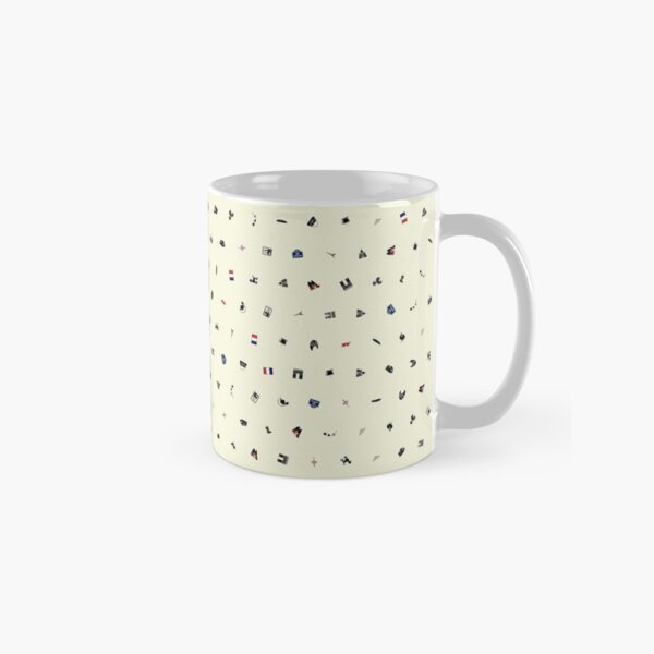 Symbols of France (Beige) Classic Mug