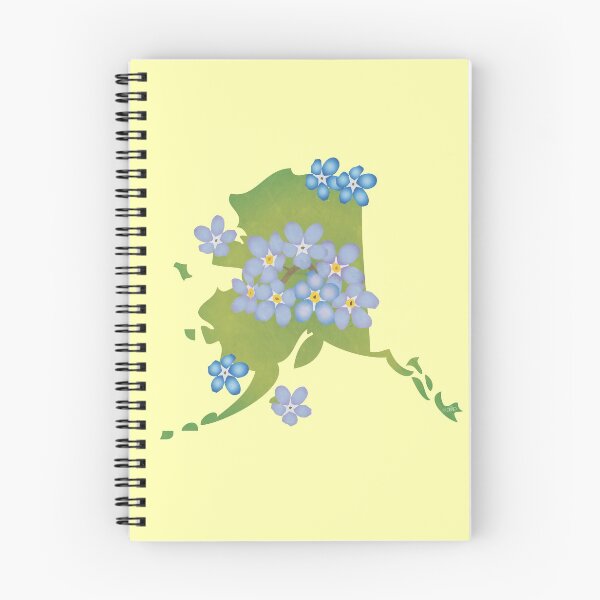 Item preview, Alaska Forget-Me-Not designed and sold by Lavenderbuttons.