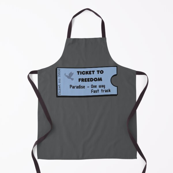 Item preview, Ticket to Freedom, Blue, designed and sold by Funful.