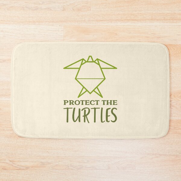 Item preview, Protect the Turtles Shape Outline of Turtle designed and sold by Telle Garcia.