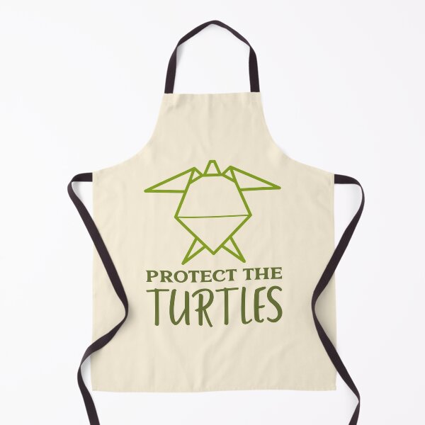 Item preview, Protect the Turtles Shape Outline of Turtle designed and sold by Telle Garcia.