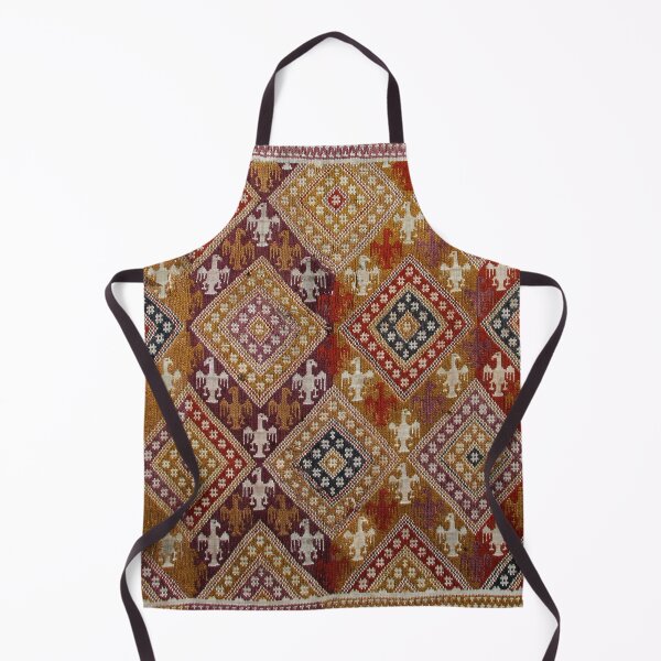 Item preview, MEDIEVAL GEOMETRIC SWISS EMBROIDERY WITH RHOMBI AND EAGLES designed and sold by BulganLumini.