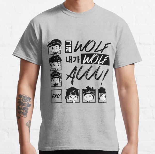 Exo Wolf T Shirts for Sale Redbubble