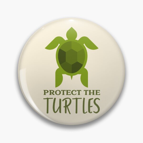 Item preview, Protect the Turtles Hard Shell Turtle designed and sold by Telle Garcia.