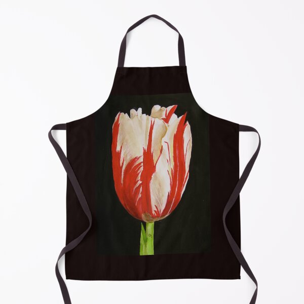 Item preview, Red and White Tulip designed and sold by PaintedbyCarol.