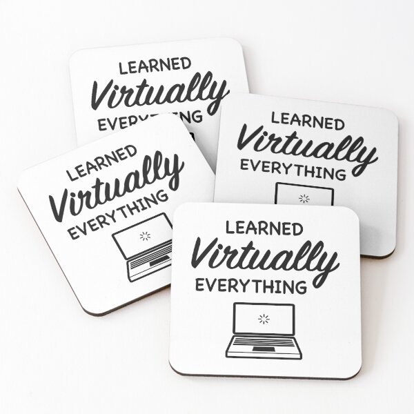 Item preview, Learned Virtually Everything (Laptop-Black) designed and sold by dezanli.