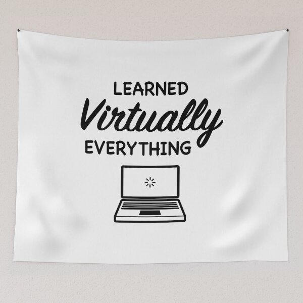Item preview, Learned Virtually Everything (Laptop-Black) designed and sold by dezanli.