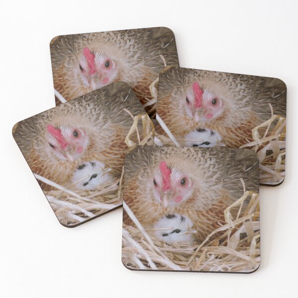 Item preview, My Little Fluff Ball - Hen & Chick NZ designed and sold by AndreaEL.